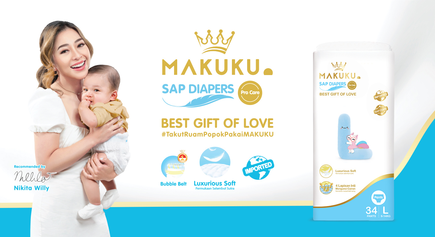 MAKUKU SAP DIAPERS PRO CARE